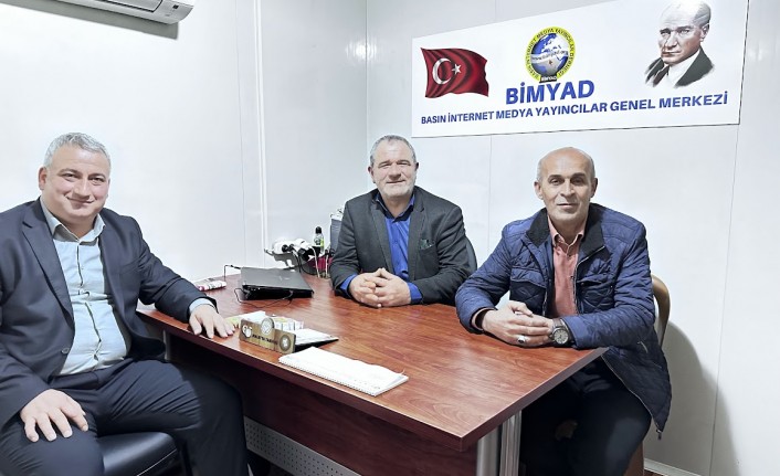 Muhtar Adayı Özdemir BİMYAD'ı Ziyaret Etti