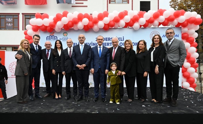 Elif Sevinç Mertöz Ortaokulu Temel Atma Töreni Gerçekleştirildi