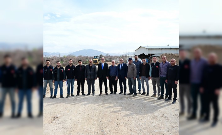 Topsöğüt Mahallesinde 2.5 Km’lik İmar Yolu Açılıyor