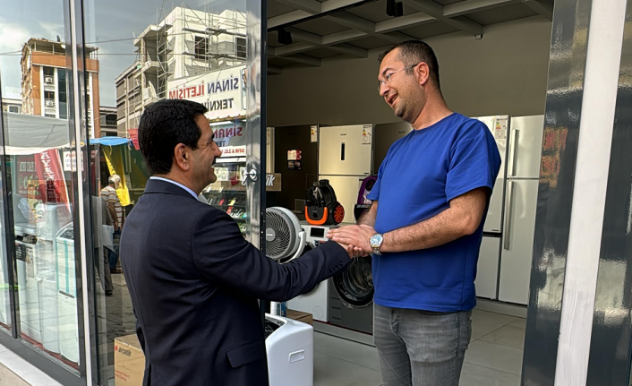 Başkan Taşkın, Akpınar’da Esnaflarla Buluştu: