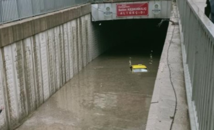 Malatyada Sağanak Yağmur Hayatı Olumsuz Etkiledi