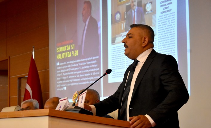 Başkan Sadıkoğlu: 'Depremzedeye süre baskısı vicdani değil'