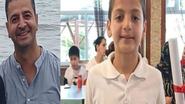 Denizde Boğulan Baba ve Oğlu Malatya'da Toprağa Verildi