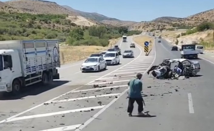 Akçadağ’da Feci Kaza: 1 Ölü, 2 Yaralı