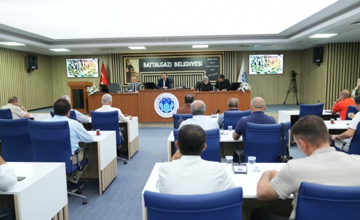 Battalgazi Belediye Meclisi Ağustos Ayı İlk Oturumu Gerçekleştirildi