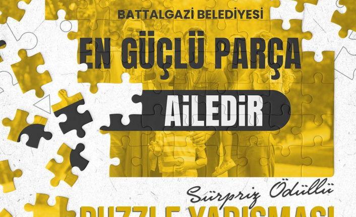 Battalgazi Belediyesi’nden Aile Bağını Güçlendirecek Puzzle Yarışması 