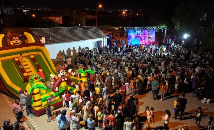Yeşiltepe, ‘Yeşilyurt’ta Yaz Akşamları’ İle Şenlendi