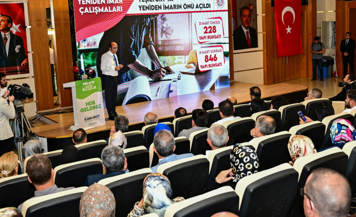 Yeşilyurt Belediyesi Hizmet Değerlendirme Toplantısı Yoğun İlgi Gördü