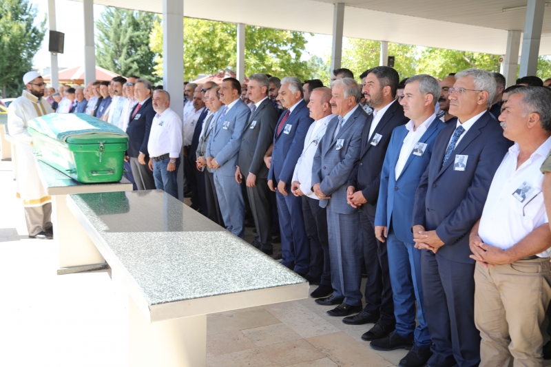 Başkan Güder, Haydar Karaduman’ın cenaze törenine katıldı