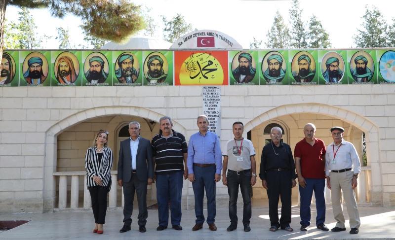 Başkan Güder'den Zeynel Abidin Türbesi Vakfına Ziyaret