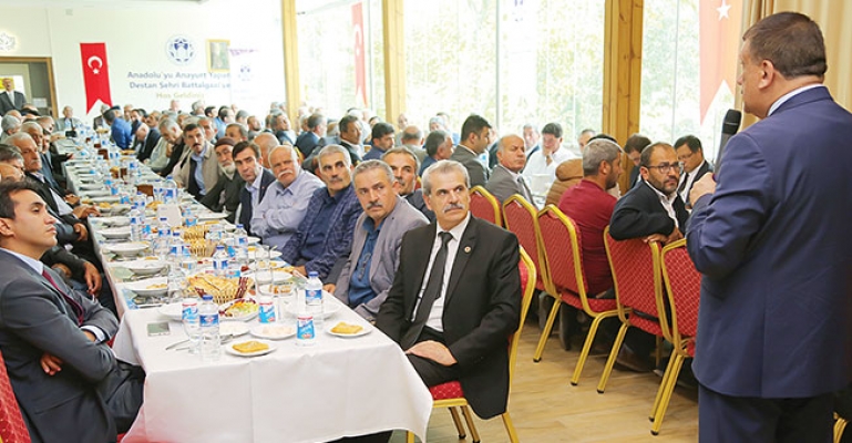 Başkan Gürkan, Muhtarlarla Bir Araya Geldi