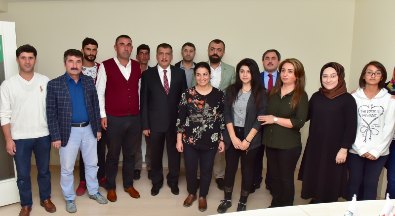 Başkan Gürkan, Akın ve Yönetim Kurulu Üyeleri İle İstişarede Bulundu