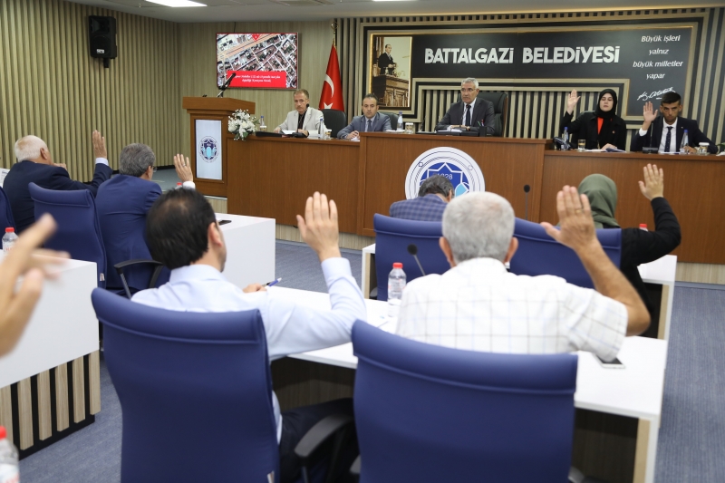 Battalgazi Belediye Meclisi Ekim ayı toplantısı yapıldı