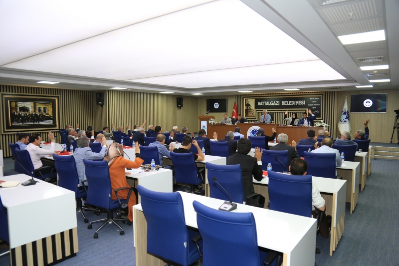 Battalgazi Belediye Meclisi Ekim Ayı 2. Bileşimini Gerçekleştirdi