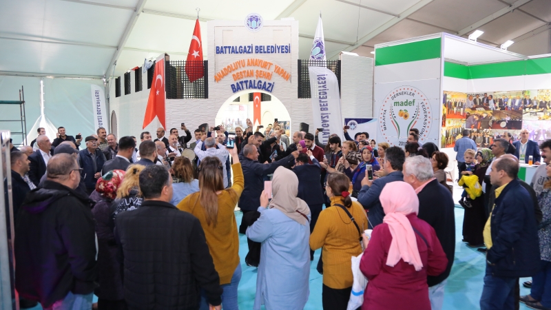 Battalgazi Belediyesi Standı Yoğun İlgi Gördü