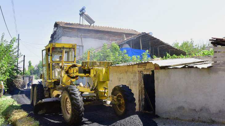 Battalgazi Belediyesi Toygar Mahallesi’nde Asfalt ve Camii Çevre Düzenlemesi Yaptı