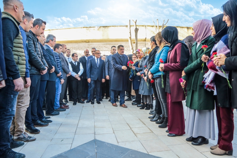 Belediye Çalışanlarından Gürkan'a Karşılama