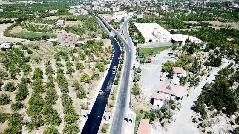 Büyükşehir'den Eski Malatya bölgesine asfalt