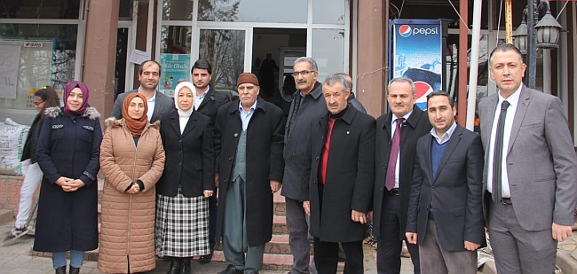 Çalık, Şahnahan Mahallesinde ziyaretlerde bulundu