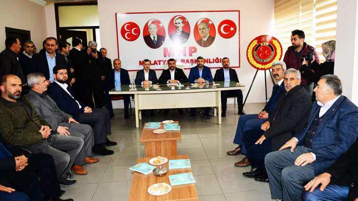 Çınar'dan MHP'ye Ziyaret