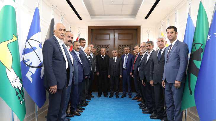 Darende Belediye Başkanı Özkan, Başkan Güder’i Ziyaret Etti