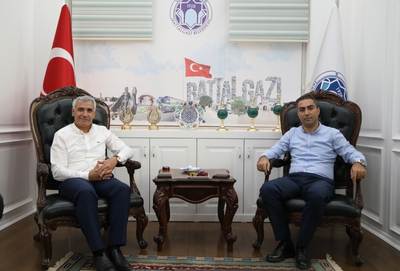 Doğanyol Belediye Başkan'ı Hakan Bay'dan  Başkan Güder'e Ziyaret