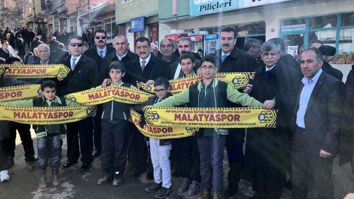 Doğanyol'dan Hakan Bay'a tam destek