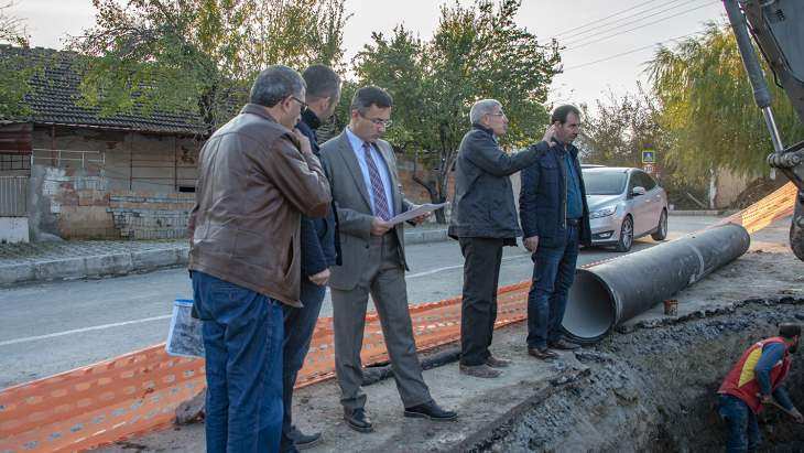 Eski Malatya’yı Besleyen Ana Şebeke Hattını Yenileme Çalışmalarında Sona Gelindi