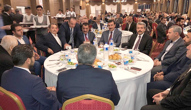 Gürkan,  Malatya Hafriyatçılar ve İş Makinacılar Derneğinin istişare toplantısına katıldı