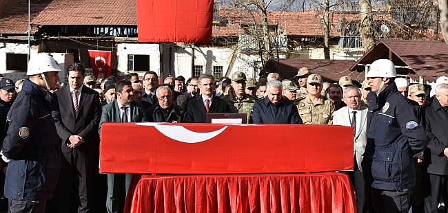 Kaza kurbanı Polis Son Yolculuğuna Uğurlandı