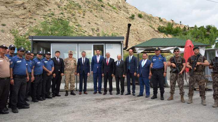 Malatya'da Bayramlaşma Töreni Düzenlendi