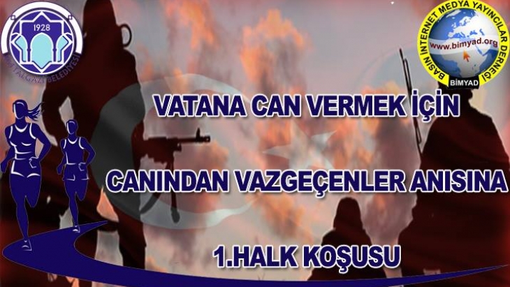 Malatya'da Şehitler Adına Halk Koşusu