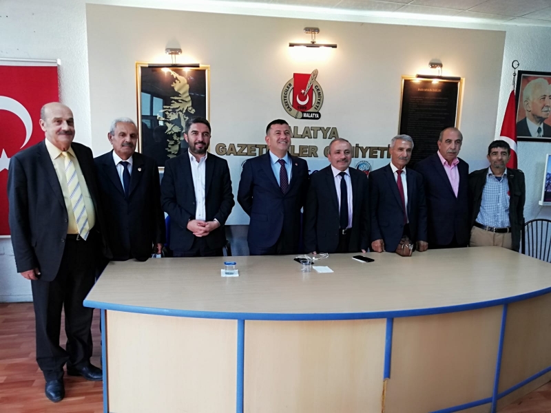 Milletvekili Ağbaba, Gazeteciler Cemiyetini ziyaret etti 