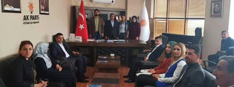 Mimar Hilal Acı AK Parti Pütürge İlçe Teşkilatını Ziyaret Etti