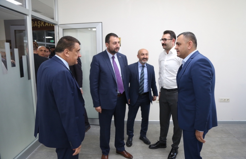 Palandöken'den Battalgazi Belediye Başkanı Gürkan’a Ziyaret 