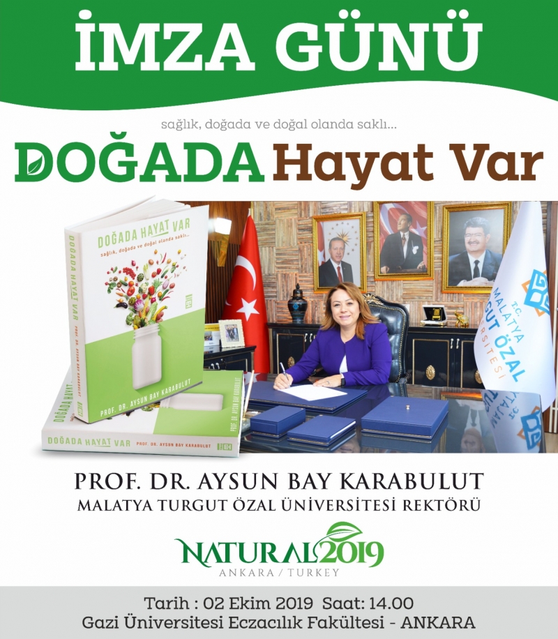 Rektör Karabulut’un üçüncü kitabı yayınlandı; “Doğada Hayat Var”