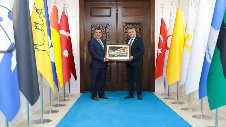 Sadıkoğlu'dan Başkan Gürkan'a Ziyaret