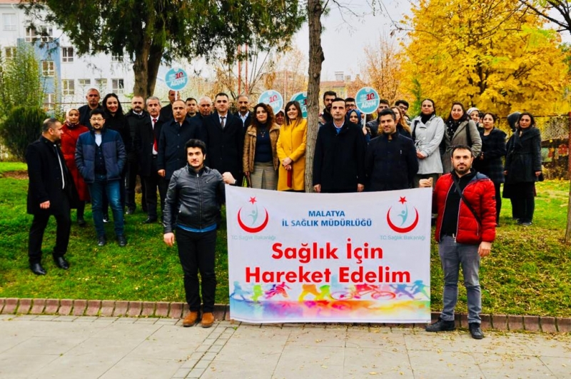 Sağlıklı Yaşam Yürüyüşü Yapıldı