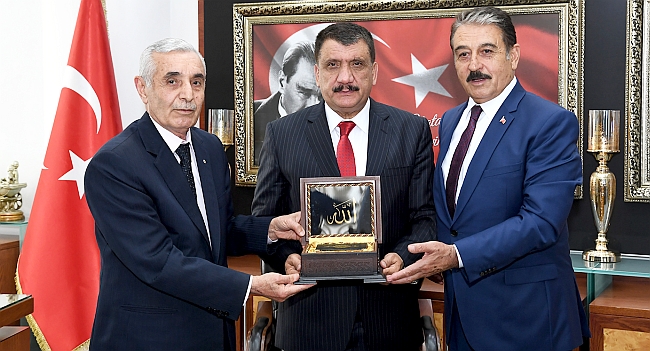 Şevket Keskin ve Oda Başkanları Gürkan'ı Ziyaret Etti!