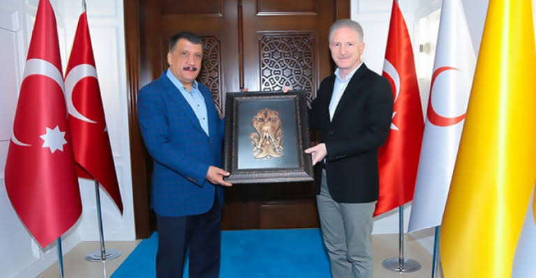 Sivas Valisi Gül, Başkan Gürkan’ı Ziyaret Etti
