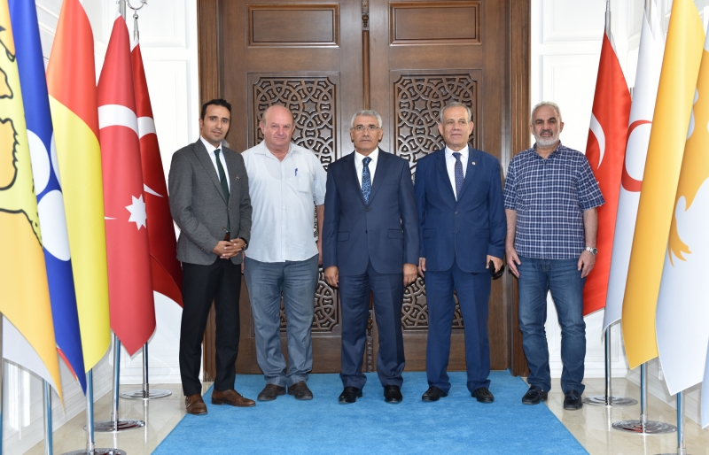 TGF Başkanı Karaca, Başkan Güder'i Ziyaret Etti