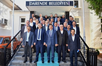 Başkan Gürkan Darende’de ziyaret ve incelemelerde bulundu