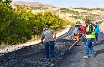 Büyükşehir Darende'de Çalışmalarını Sürdürüyor