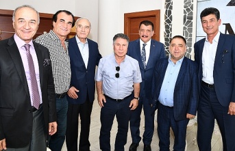 Hababam Sınıfından Başkan Gürkan'a Ziyaret