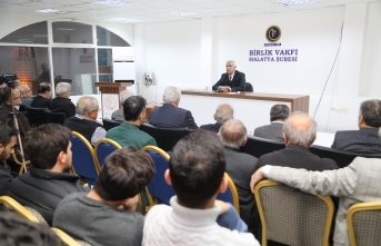 Başkan Güder, Birlik Vakfında Battalgazi Belediyesi’nin Çalışmalarını Anlattı