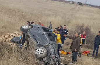 Malatya-Sivas yolunda kaza! 4 yaralı