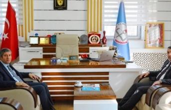 MTB Başkanı Özcan, Müdür Tatlı'yı Ziyaret Etti