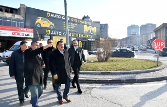 Sanayi Sitesi Girişi Genişletiliyor