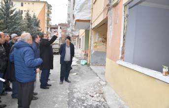 Başkan Gürkan, mahallelerde incelemelerde bulundu