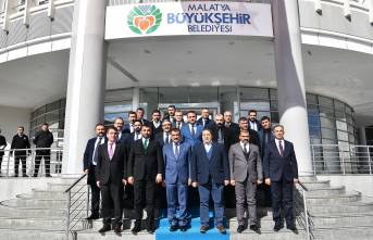 Başkan Samanlı ve Yönetiminden Gürkan'a Ziyaret